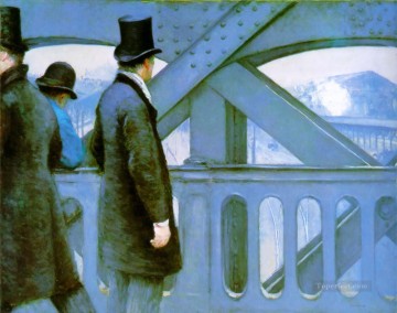 ギュスターヴ・カイユボット Painting - ヨーロッパの橋 ギュスターヴ・カイユボット
